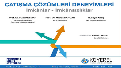 Çatışma çözümleri ve deneyimleri için konferans