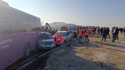 Van'da 30 aracın karıştığı zincirleme trafik kazası: Bir ölü, 51 yaralı