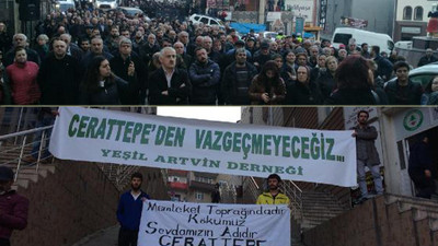 Cerattepe olayları 2'nci yılında protesto edildi