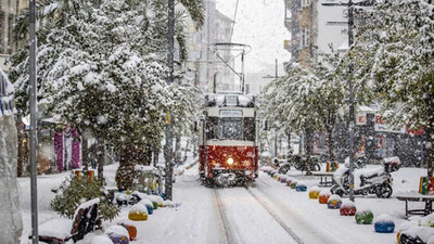 Tarih verildi: İstanbul'da 15 gün boyunca kar yağacak