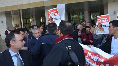 Antalya'da hukukçuların açıklamasına polis engeli