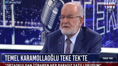 Karamollaoğlu'na eşi üzerinden saldırı