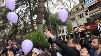 Polis, uçmayı yasakladığı balonu yakalayamadı