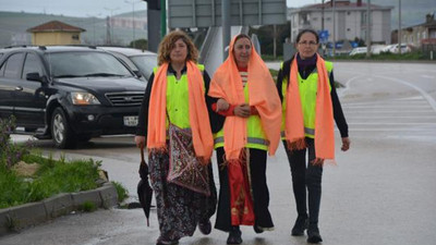 Beş günde 109 kilometre yol yürüdüler