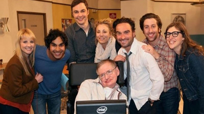 Big Bang Theory ekibinden Stephen Hawking mesajı