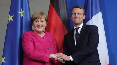 AB zirvesinden önce Merkel ve Macron buluşuyor