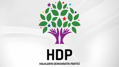 Erdoğan görmesin diye HDP tabelasını indirdiler