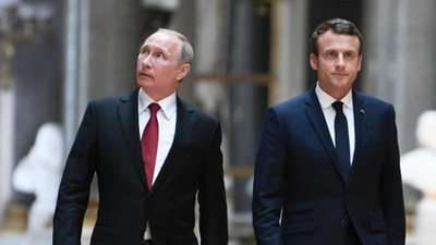 Macron'dan Putin'e çağrı: Suriye'de nüfuzunu kullan