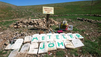 'JÖH' mezar taşlarına da el attı!