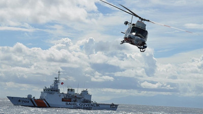 Ege'de Türkiye'ye ait helikoptere ateş açıldı