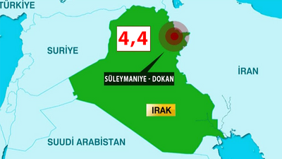 Irak Kürdistanı’nda deprem