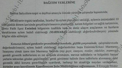 İstanbul Emniyeti'nden IŞİD uyarısı: 10 güne dikkat!