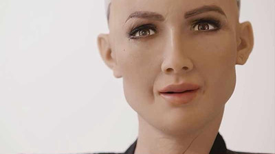 Robot Sofia Yapı Kredi'nin yeni reklam yüzü