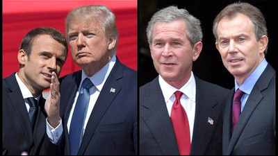 Trump ve Macron yeni Bush ve Blair olabilir mi?