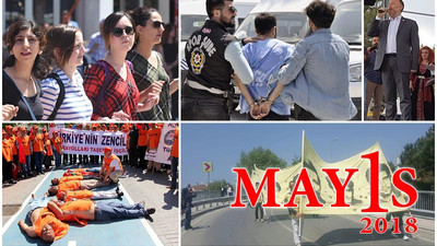 Fotoğraflarla Türkiye'de 1 Mayıs