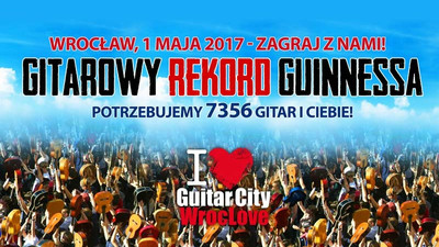 1 Mayıs'ta gitarlı dünya rekoru