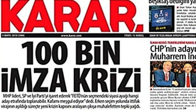 Karar gazetesinde çok sayıda kişi işten çıkarıldı