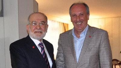 İnce, Karamollaoğlu'nu ziyaret etti