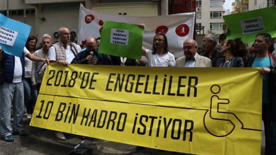 Engelli yurttaşlar uyardı: Bizi gözden çıkaranları biz de gözden çıkarırız