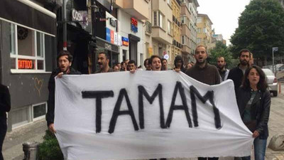 'Tamam' eylemine müdahale 10 gözaltı