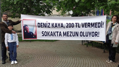 Çocuklarının mezuniyetini kutlayan aile gözaltına alındı