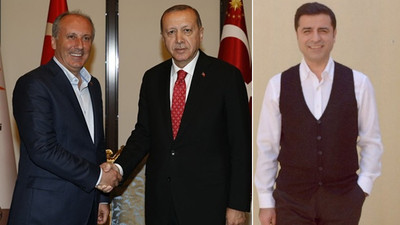 İnce, Erdoğan'ın Demirtaş'a cevabını paylaştı