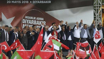 AKP Diyarbakır mitingi: Yaptıklarımız yapacaklarımızın teminatıdır