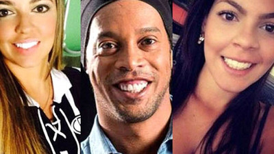 'Ronaldinho iki kadınla birden evlenecek'