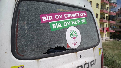 HDP seçim aracına saldırı