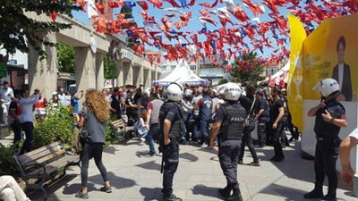 KESK ve HAZİRAN üyelerine polis müdahalesi