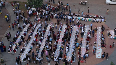 HDP iftar sofrası kurdu, imam ezan okumadı