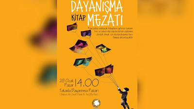 Tatavla Dayanışması'ndan kitap mezatı