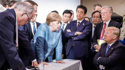 Trump'tan 'gümrük vergisiz G7' teklifi