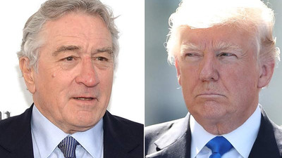 Trump'tan Robert de Niro'ya: Uyansana sersem