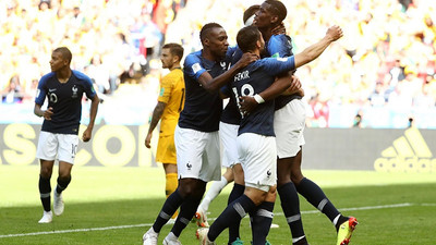 Fransa zorlandığı maçta Avustralya'yı Pogba'yla geçti: 2-1