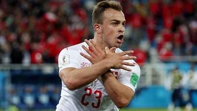 İsviçre'ye galibiyeti 90'da Shaqiri getirdi: 2-1