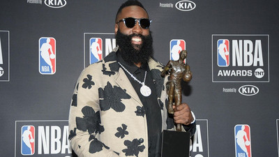 NBA'de sezonun MVP'si James Harden