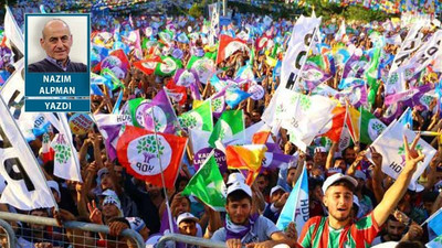 24 Haziran'da görünen köy ve ayakları bağlı atlet HDP