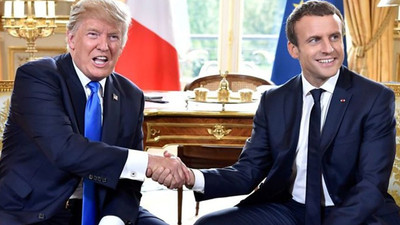 Trump'tan Macron'a AB'den ayrılın