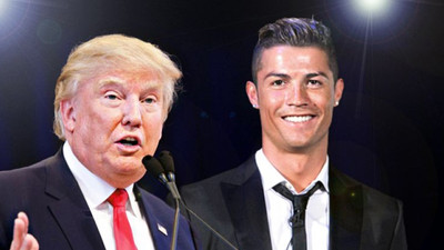 Trump'tan Cristiano Ronaldo gafı