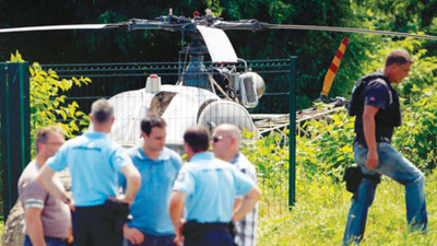 Helikopterle cezaevinden kaçtı