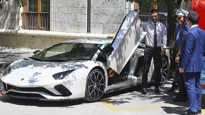 AKP'li Sofuoğlu Meclis'e Lamborghini'yle geldi, plakası dikkat çekti