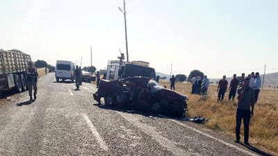 Ergani'de kaza: 3 ölü, 1 yaralı