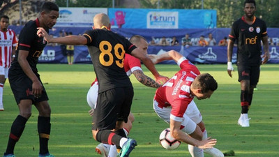 Galatasaray'dan tatsız prova