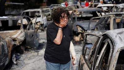 Yunanistan'da yangın felaketi: Ölü sayısı 81 oldu