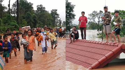 Laos'ta baraj çöktü: Yüzlerce kişi kayıp