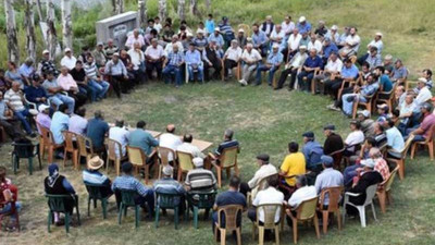 Sivas'taki köylüler maden faaliyetlerine tepkili