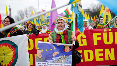 Almanya'daki Kürtlerden Erdoğan'ı protesto hazırlığı