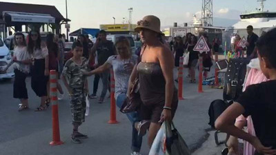 'Kocama baktın' deyip turiste saldırdı