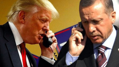 Trump'tan Erdoğan'a tebrik telefonu